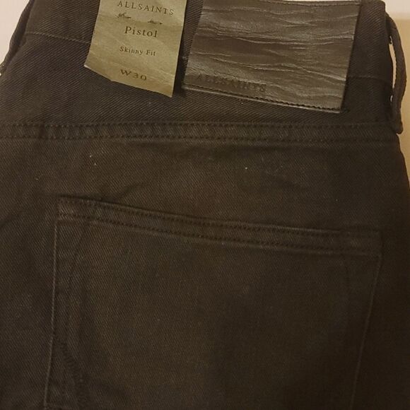 - All saints pistol skinny jeans size 30 - Picture 6 of 15
